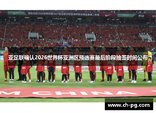 亚足联确认2026世界杯亚洲区预选赛最后阶段抽签时间公布
